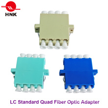 LC Quad Singlemode, Multimode, Om3 et APC Adaptateur Fibre Optique